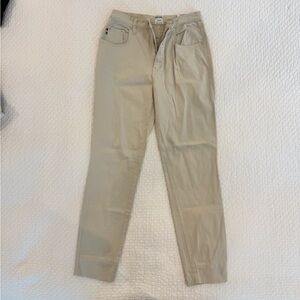 Vintage Moschino Denim Khaki Pants - Skinny - US 6/ITA 32